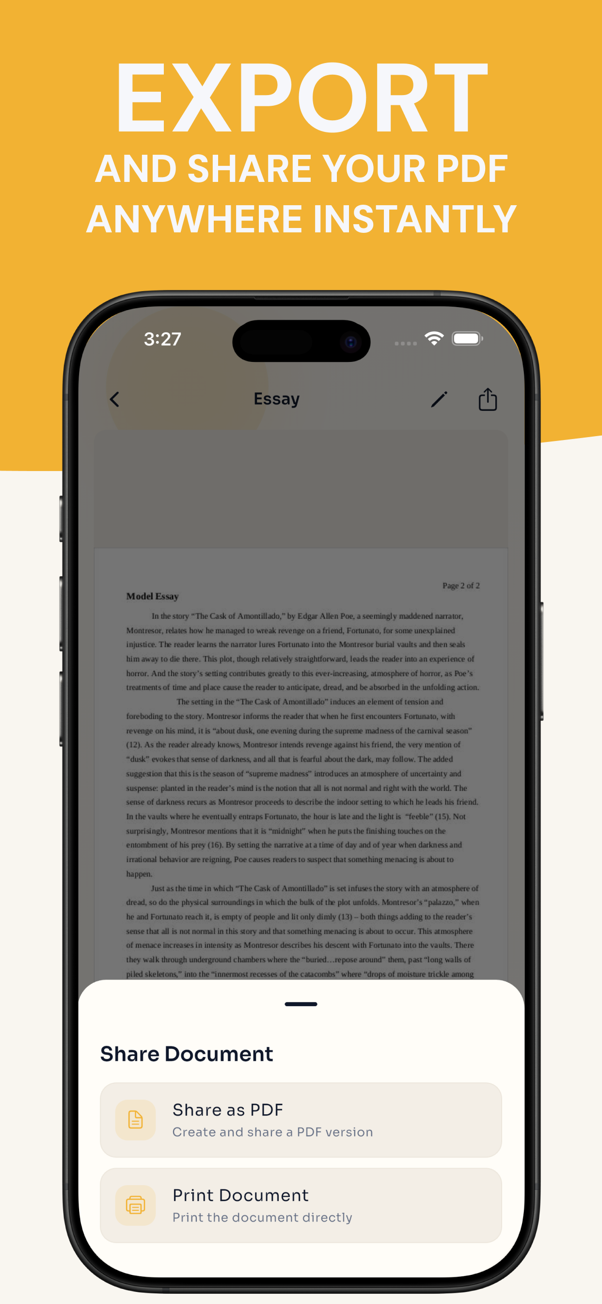 Image to PDF: Photo Scanner