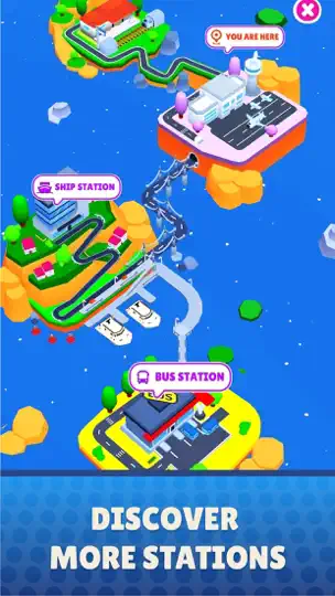 Screenshot von Sort Land Puzzle-Spiel auf dem iPhone 7