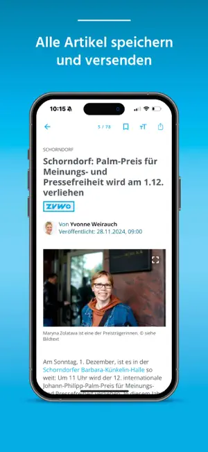 ZVW News screenshot 2