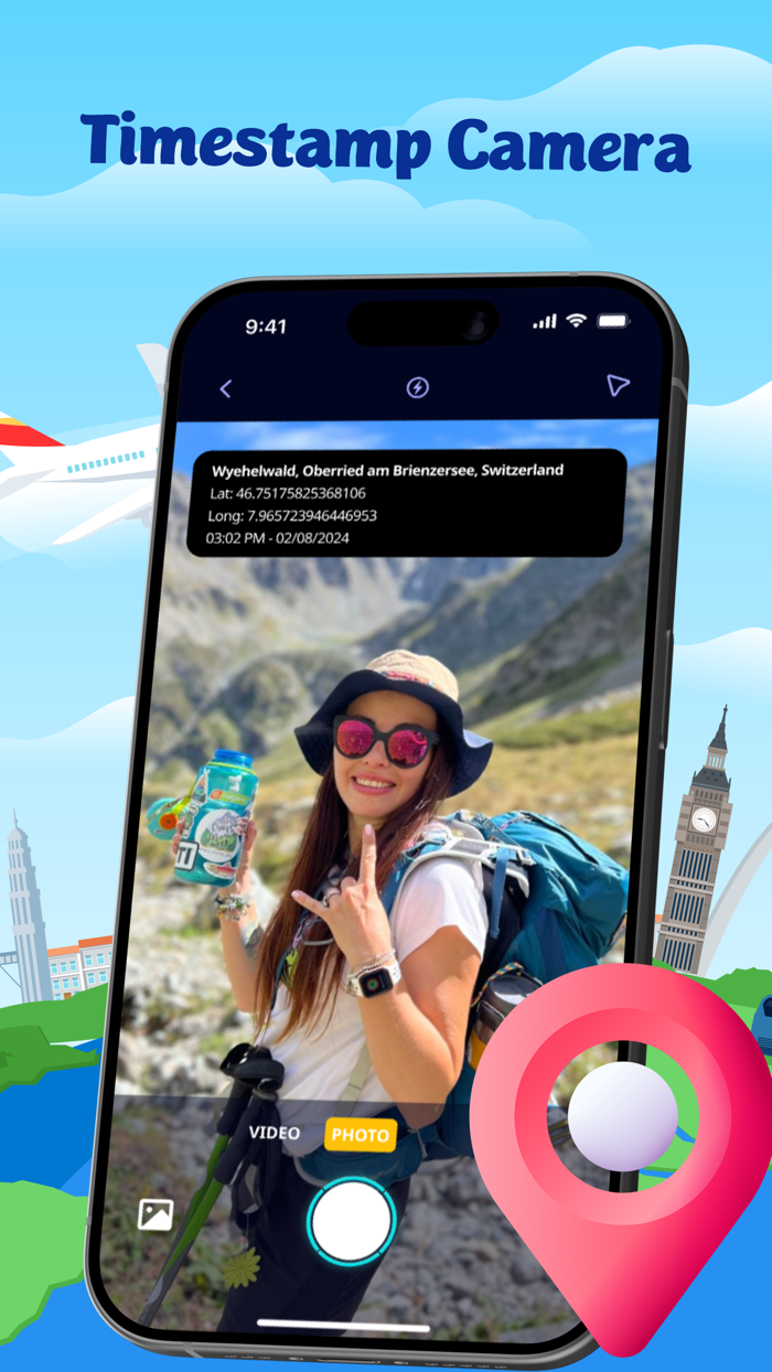 GPS Camera - Photo Timestamp