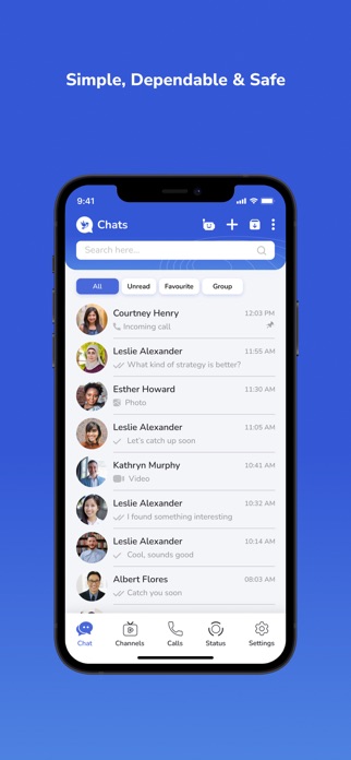 Bluebird Messenger Screenshot 1 of 4