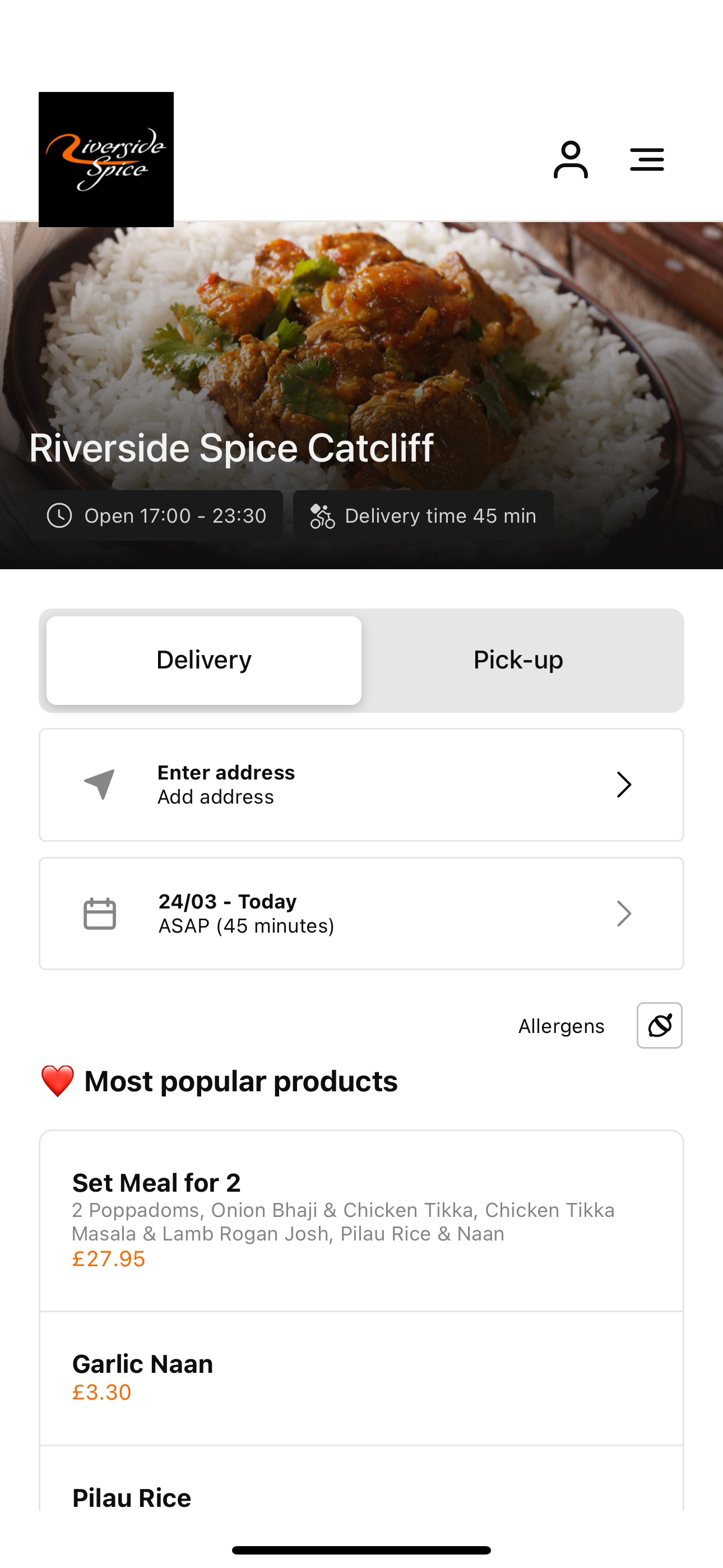 Riverside Spice Catcliff