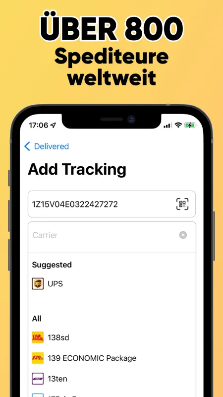 Parcel Post Sendungsverfolgung screenshot 6 of 8