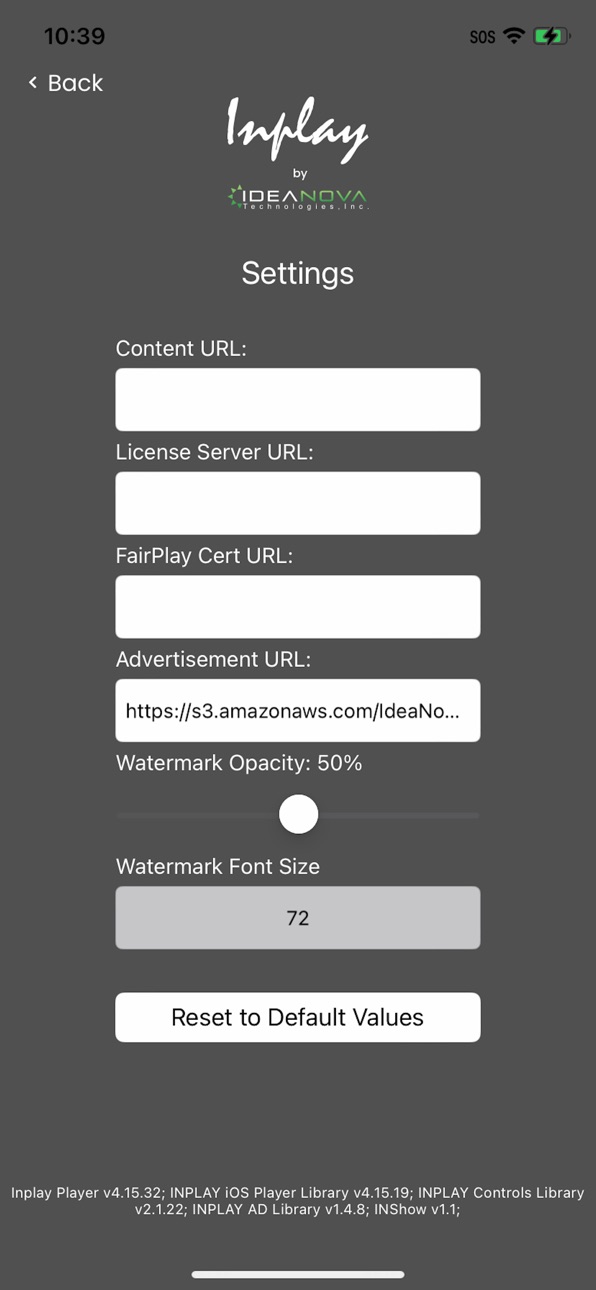 iPhone screenshot