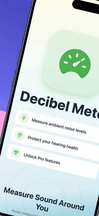 Decibel Meter & Noise Dose Screenshot 1 of 5