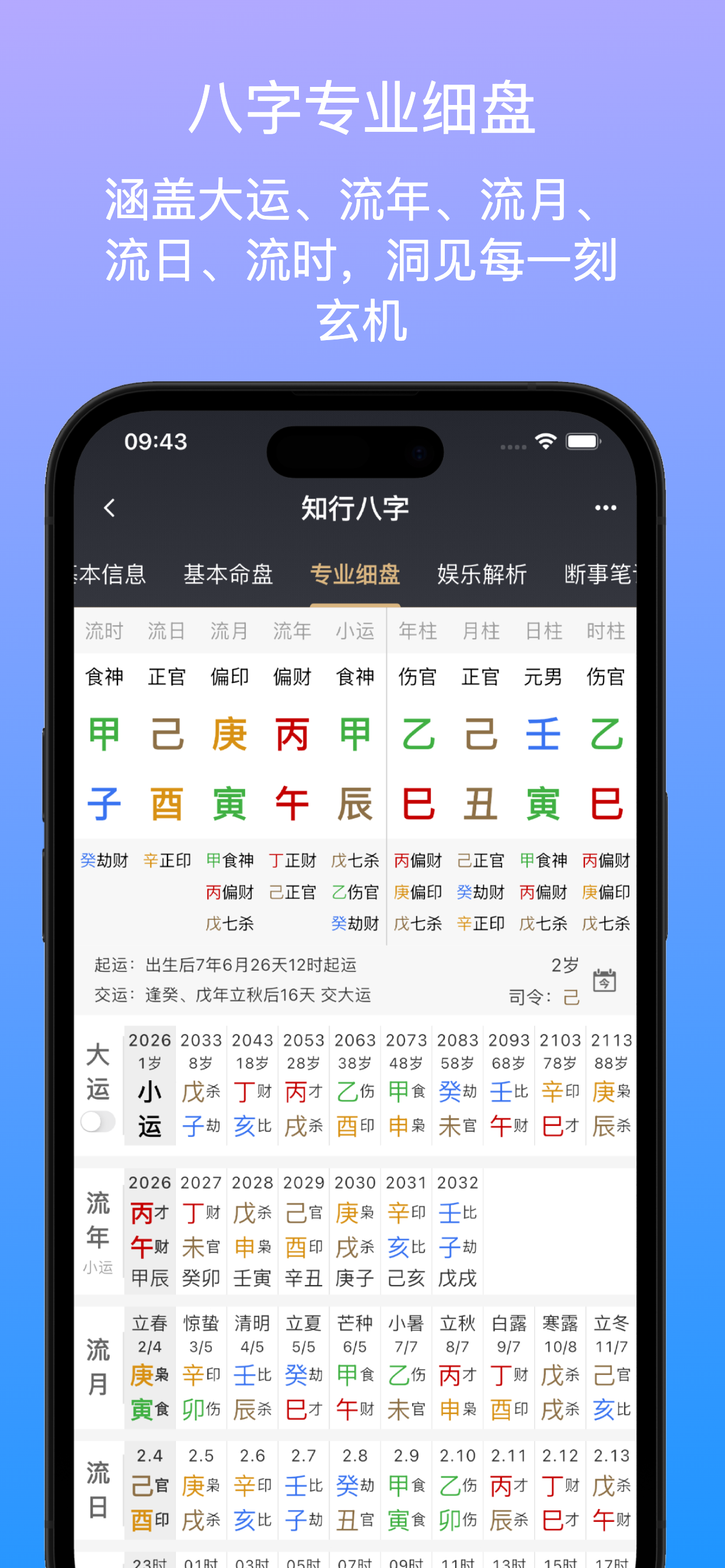 知行八字 screenshot 5