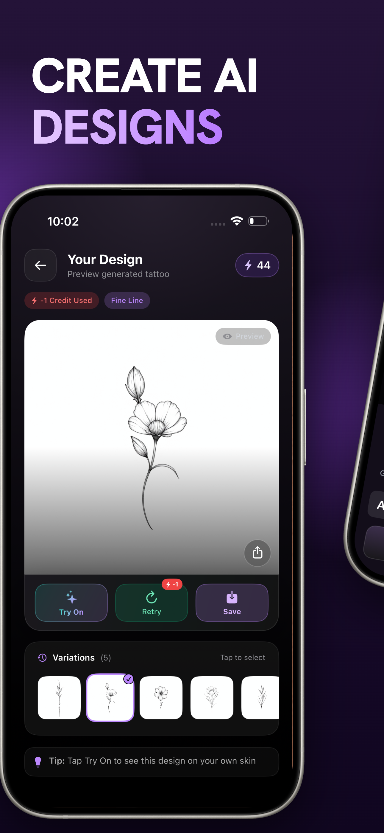 Inkarna: Tattoo AI Maker screenshot 8