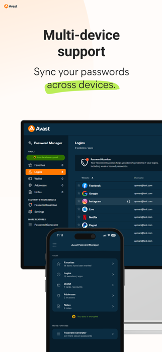 Avast Password Manager Screenshot 8 of 8