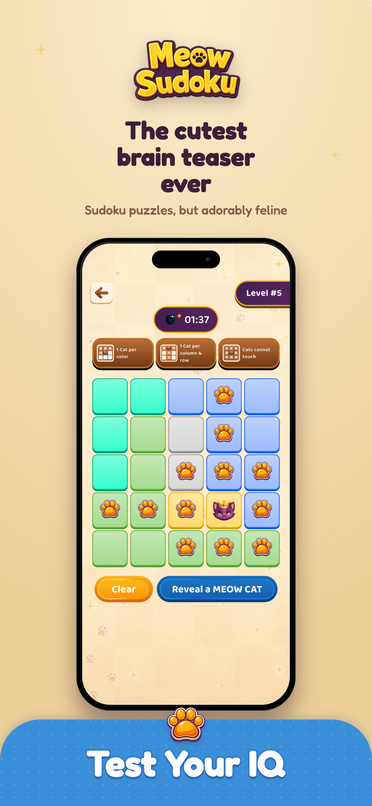 Meow Sudoku: Cat Puzzle Game screenshot 4
