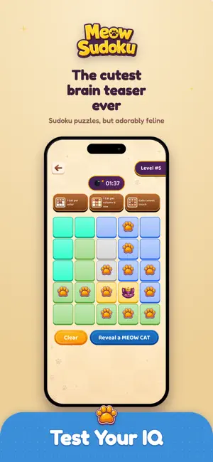 Meow Sudoku: Cat Puzzle Game screenshot 4