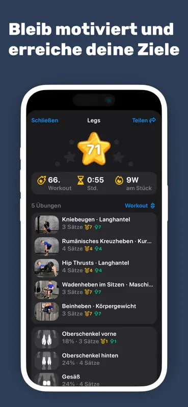 Alpha Progression Muskelaufbau screenshot 6 of 8