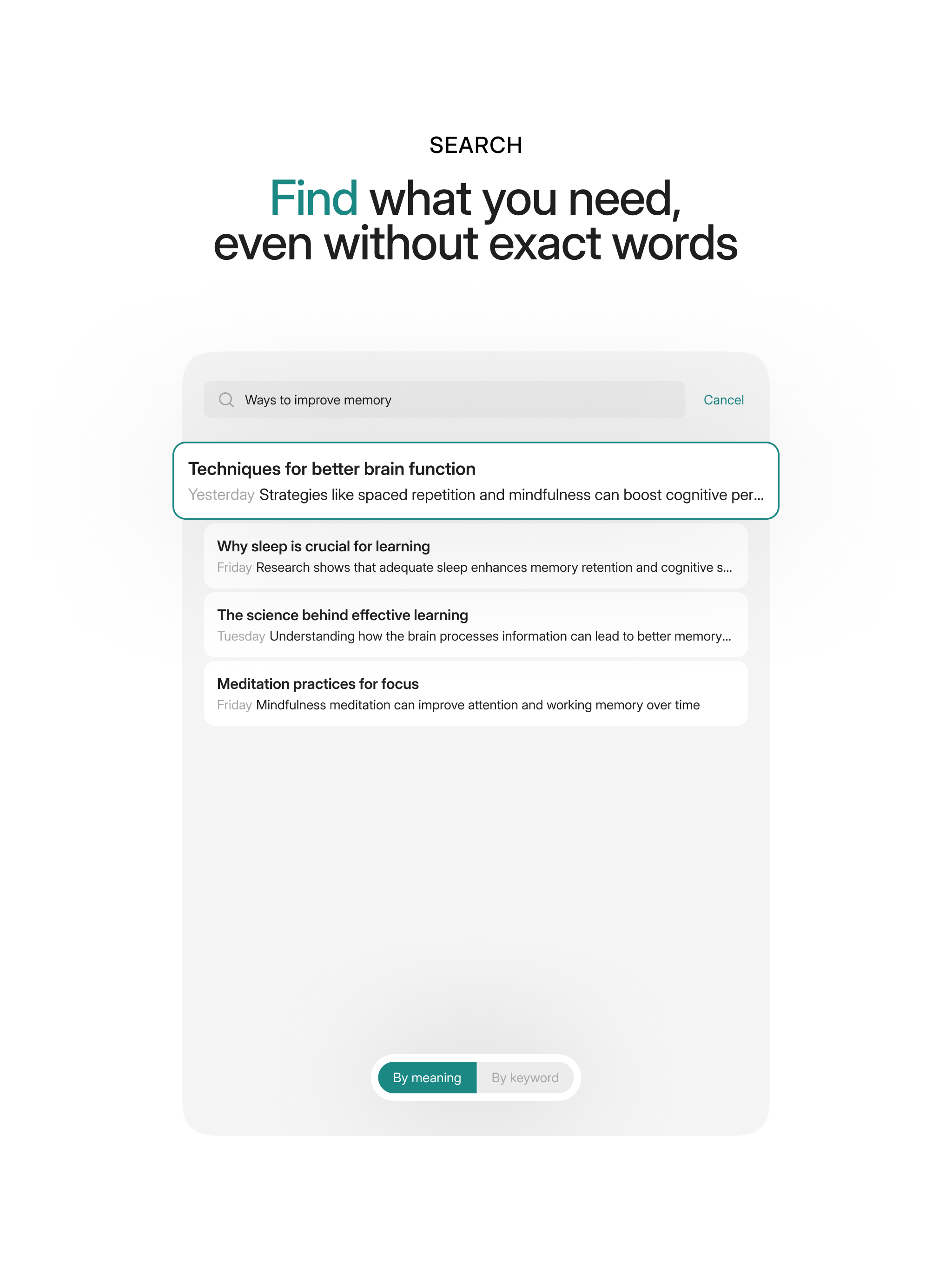 Cognity: Note Taking Made Easy