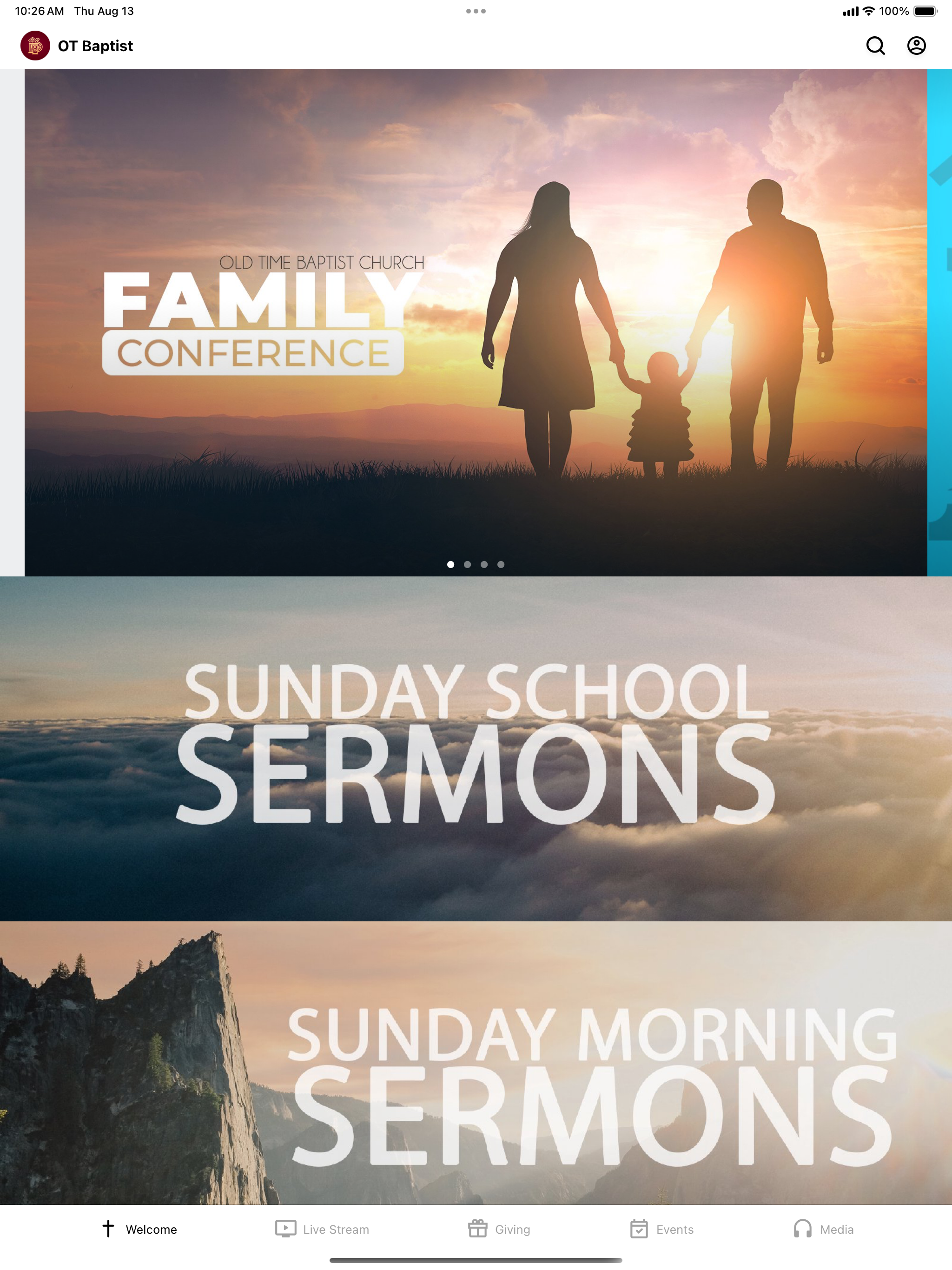 Old Time Baptist Church screenshot 5