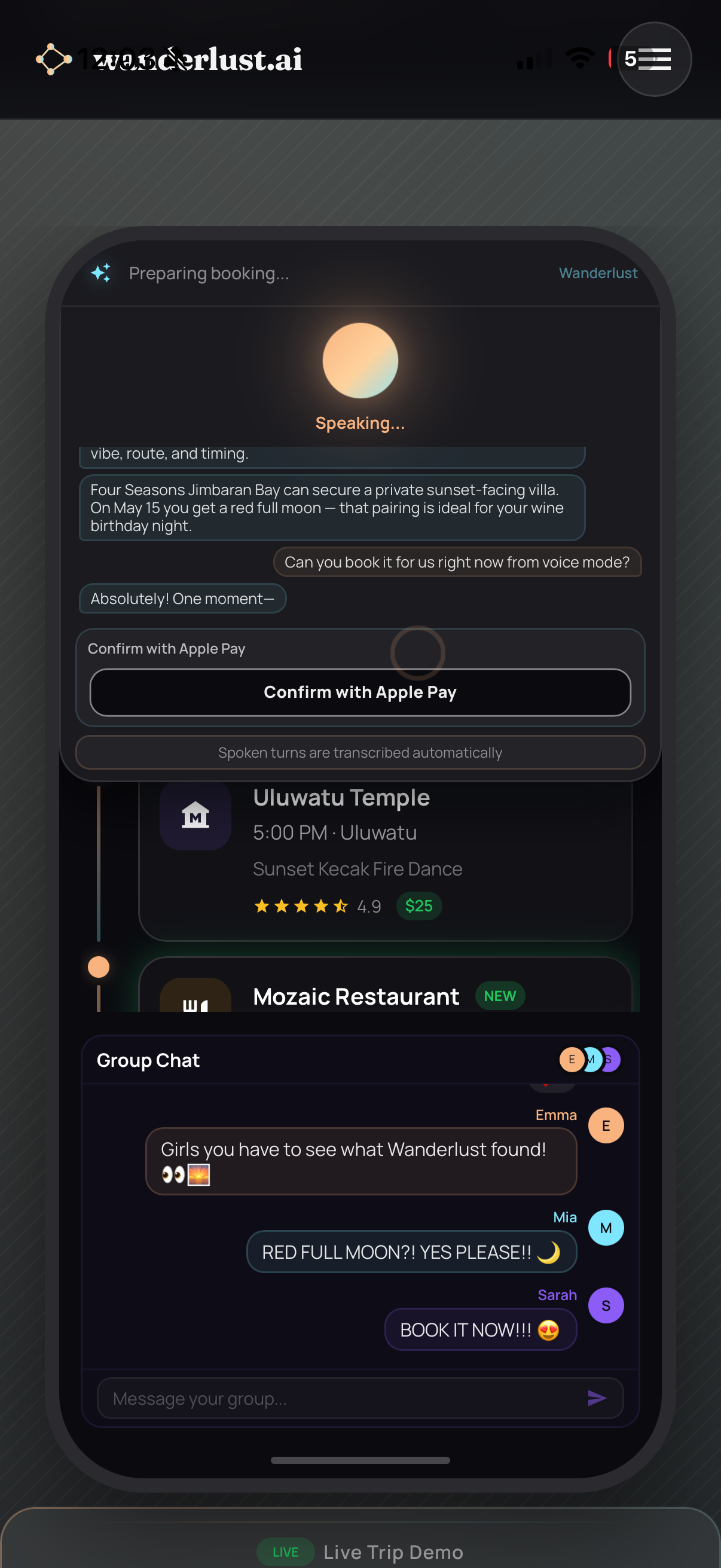 WanderlustAI screenshot 4