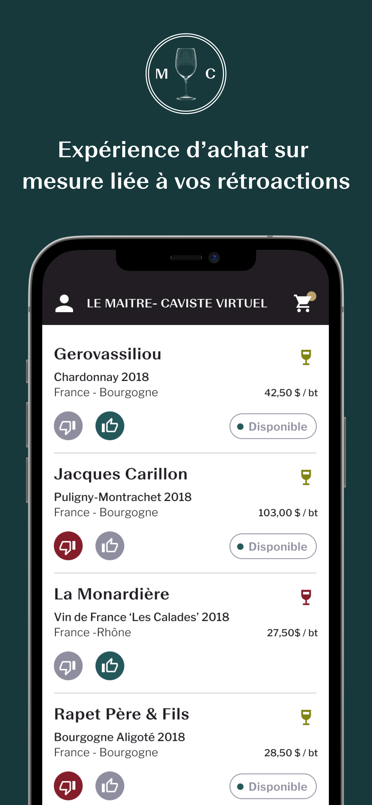 Le Maitre- Caviste Virtuel