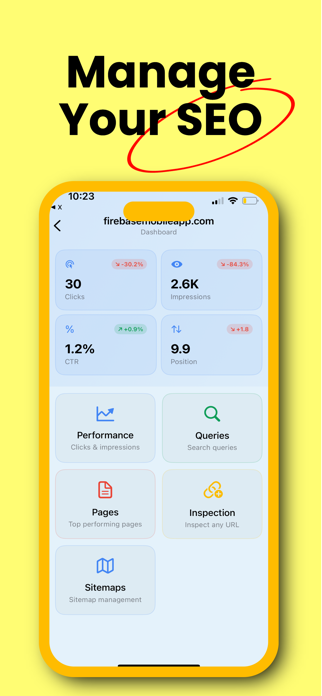 Search Console SEO Tracker Screenshot 1 of 6