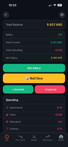 Cashflow 101, 202, 303 Helper screenshot