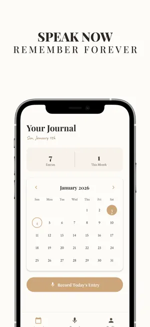 Ostra: Voice Diary & Journal screenshot 3