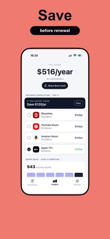 SubKill: Subscription Tracker Screenshot 3 of 5