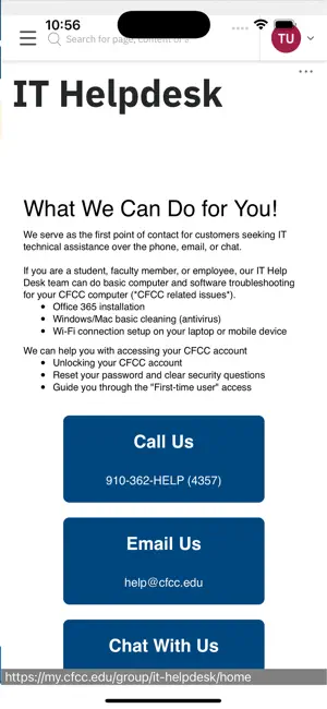 MyCFCC screenshot 4