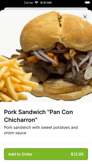 Rotisserie Chicken Taytacha iPhone screenshot 4 - Food & Drink app