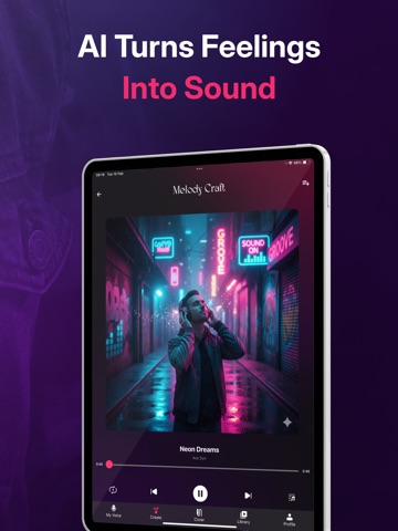 MelodyCraft: AI Song Generator iPad screenshot 6