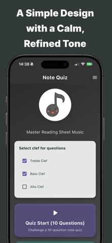Note Reading Quiz Screenshot 2 of 5