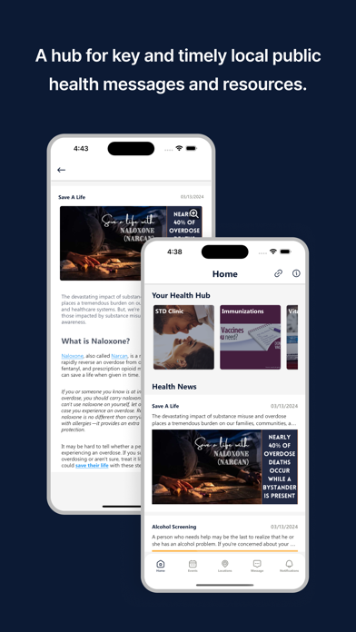 Cape County Health iPhone screenshot 2 - Medical app