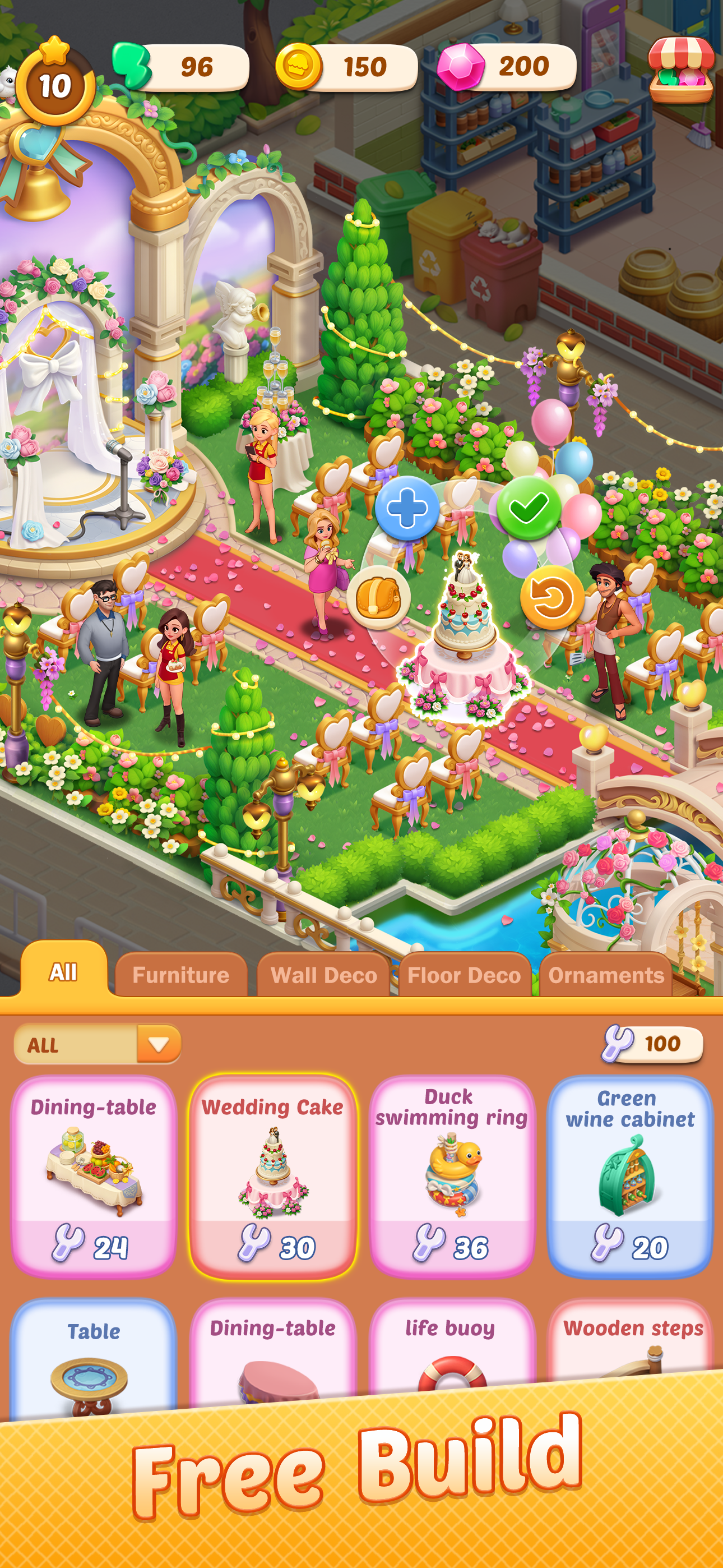 Gossip Girls Restaurant-Merge screenshot 4