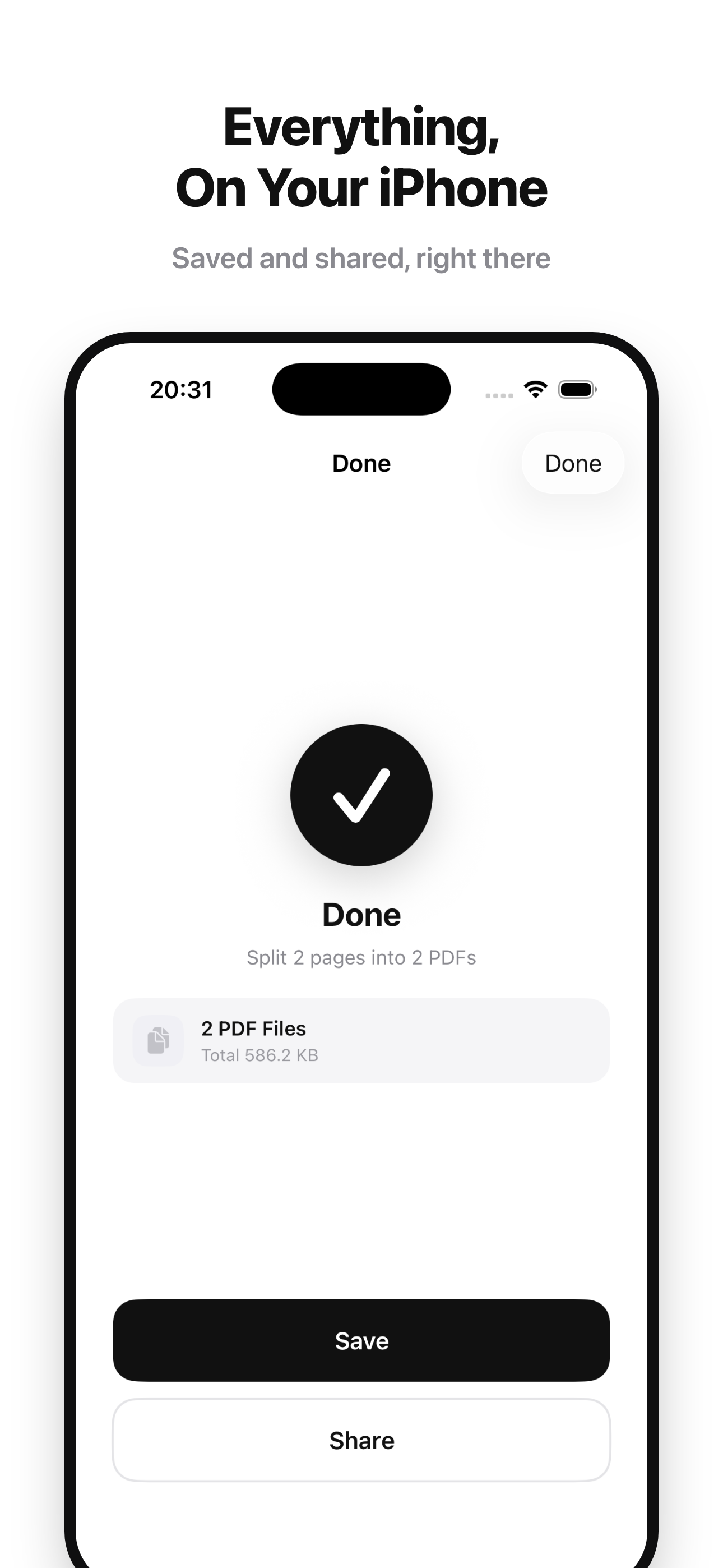 PDF Merger & Splitter: Combine screenshot 5