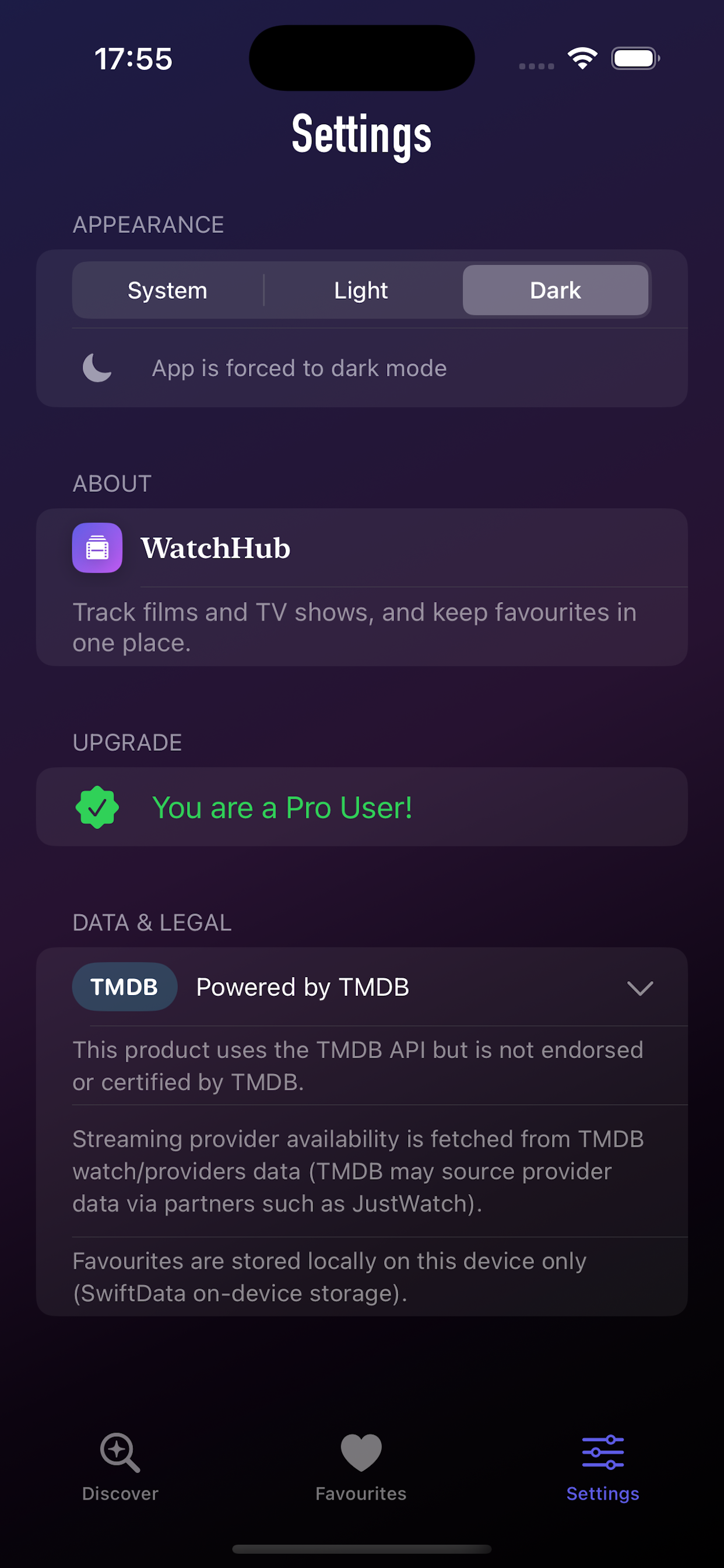 WatchHub: TV & Movie Tracker
