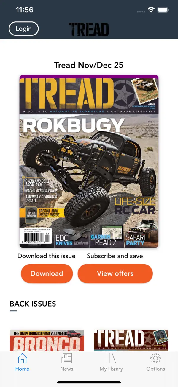 Screenshot #2 pour Tread Magazine
