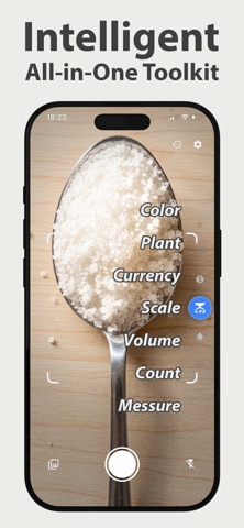 ScaleScan: Weighing AI oz/lbs iPhone screenshot