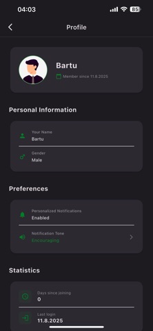 QuitterHub screenshot