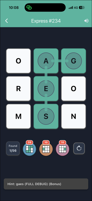 Squaredle Screenshot 7 of 10
