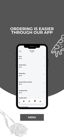 Paradiso Restaurant & Pizza screenshot
