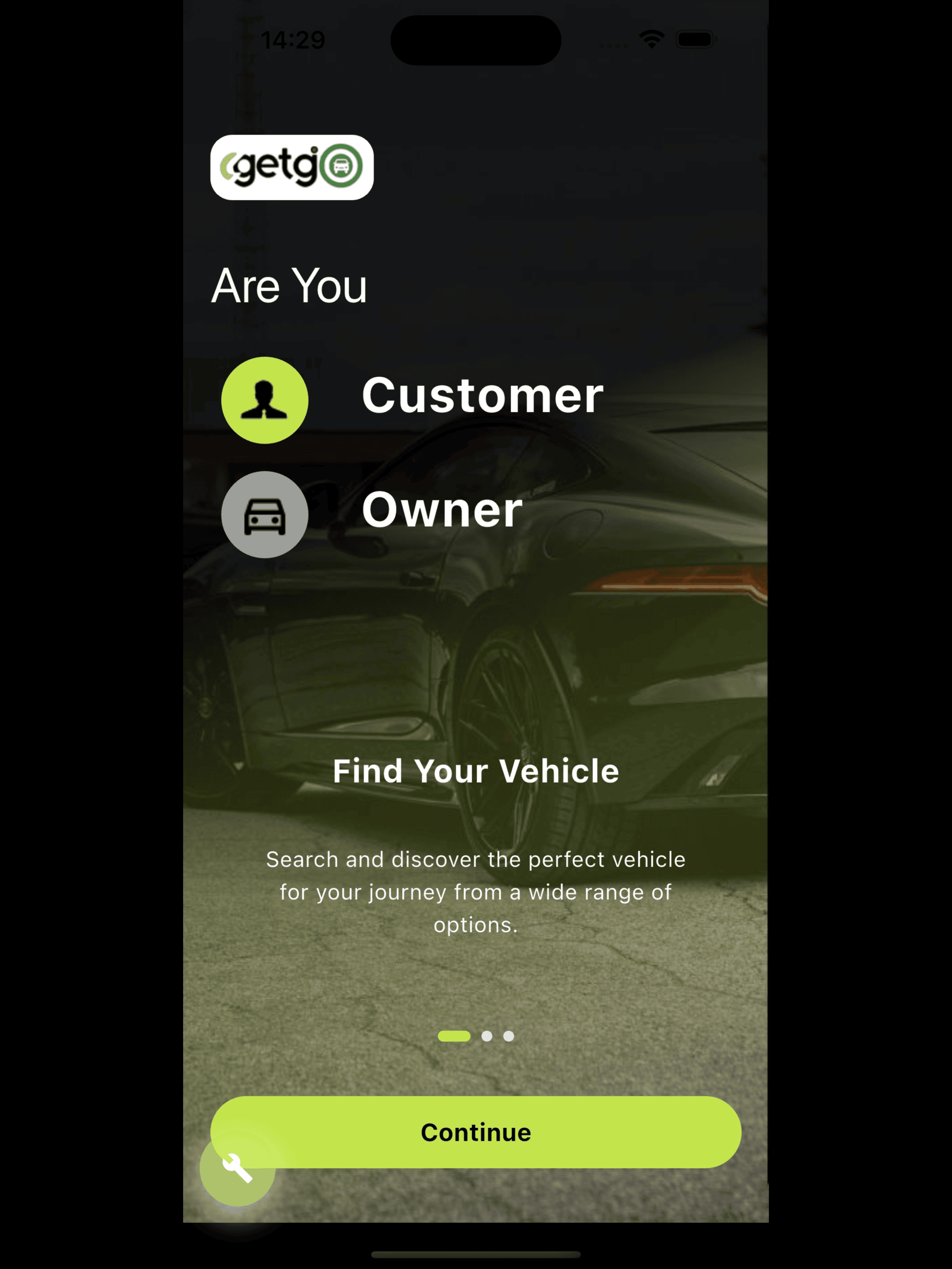 GetGo-Car Booking Platform screenshot 8