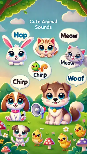 Animal Sounds: Kids Games screenshot 1
