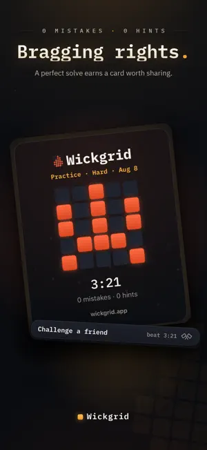 Wickgrid: Daily Logic Puzzle screenshot 3
