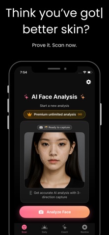 LuFaceAI: Korea Glass Skin AI screenshot