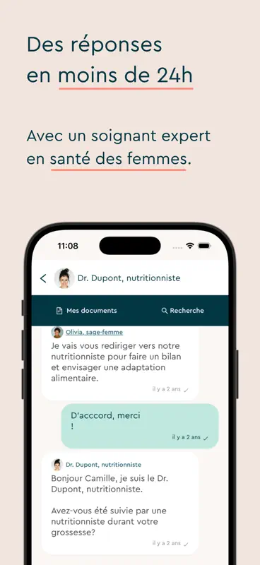 Gynger - Santé des femmes screenshot 1 of 5