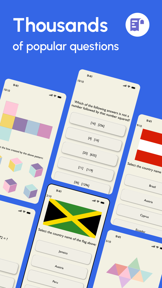 #3. IQ Test - Brain Test Games (iOS) 由: ZipoApps