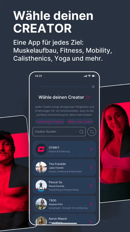 GYMKY - Fitness & KI Ernährung screenshot 7 of 8