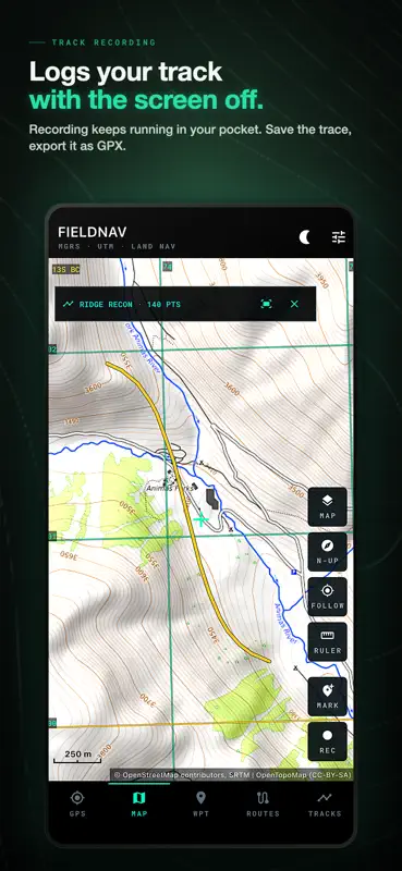 FieldNav: MGRS & UTM GPS screenshot 3 of 8