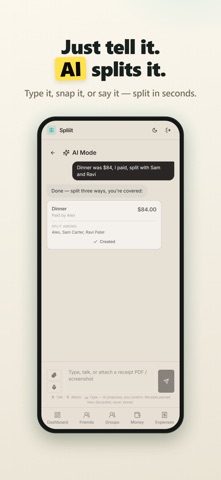 Spliiit - Split Expenses Screenshot 2 of 9