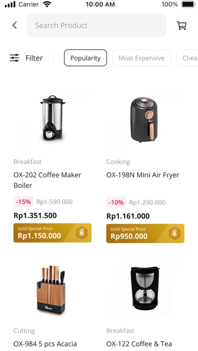 Oxone Premium Apps Screenshot