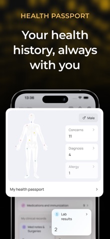 Lify: health manager, my chart screenshot