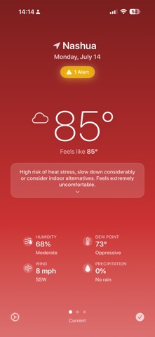 Runners Weather Screenshot 1 of 9