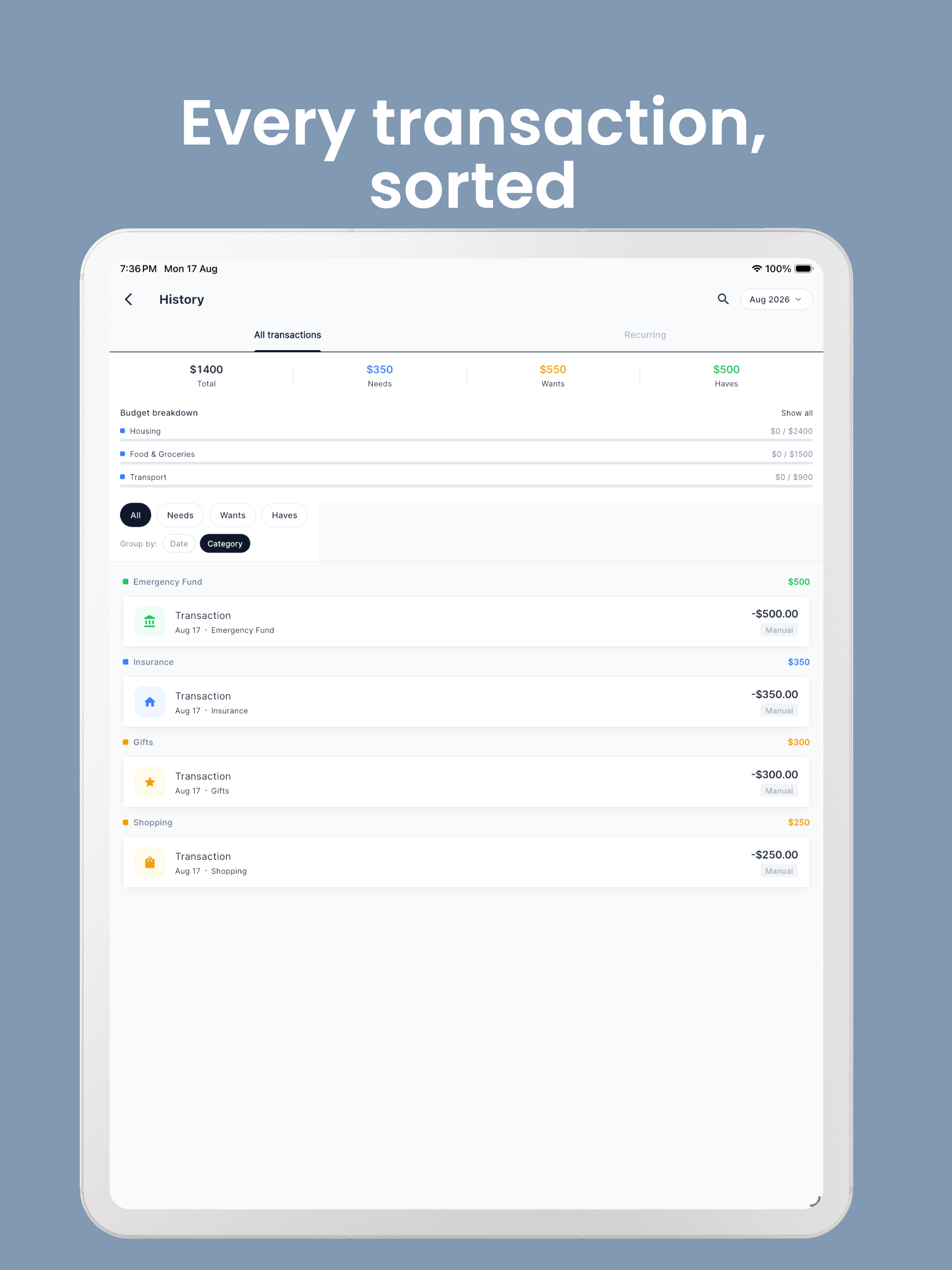 VESGO: AI Budget Tracker screenshot 7