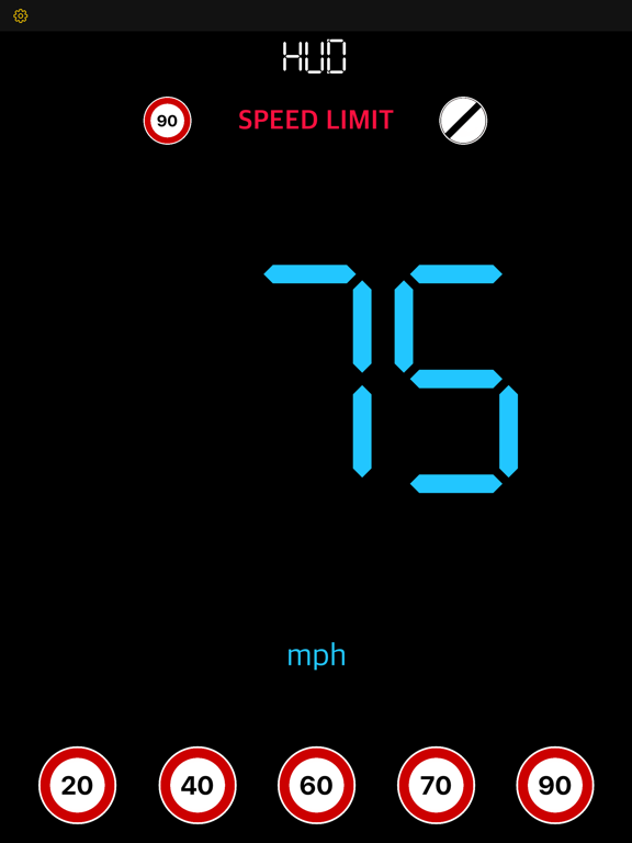 Screenshot #6 pour HUD - Speedometer